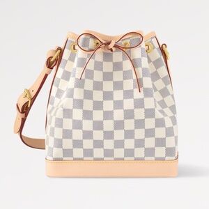 NIB Louis Vuitton Damier Azur Noé Bucket Bag